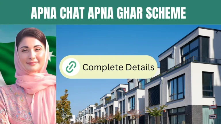 CM Punjab Apni Chat Apna Ghar Scheme 2024