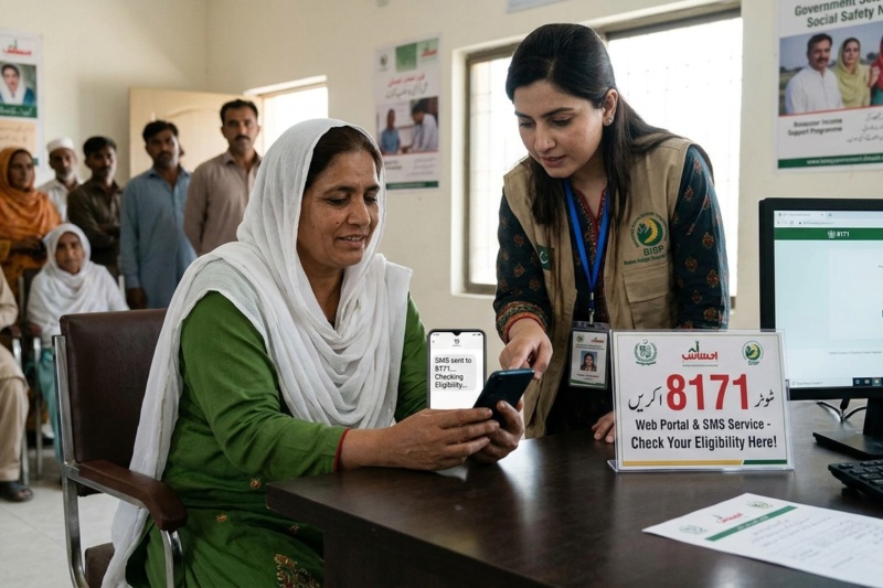 8171 Web Portal: Pakistan’s Gateway to Social Safety Net Eligibility