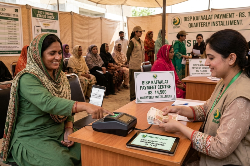 BISP Payment Schedule 2026: Online Status Check, 8171 Portal, and New Tranche Updates
